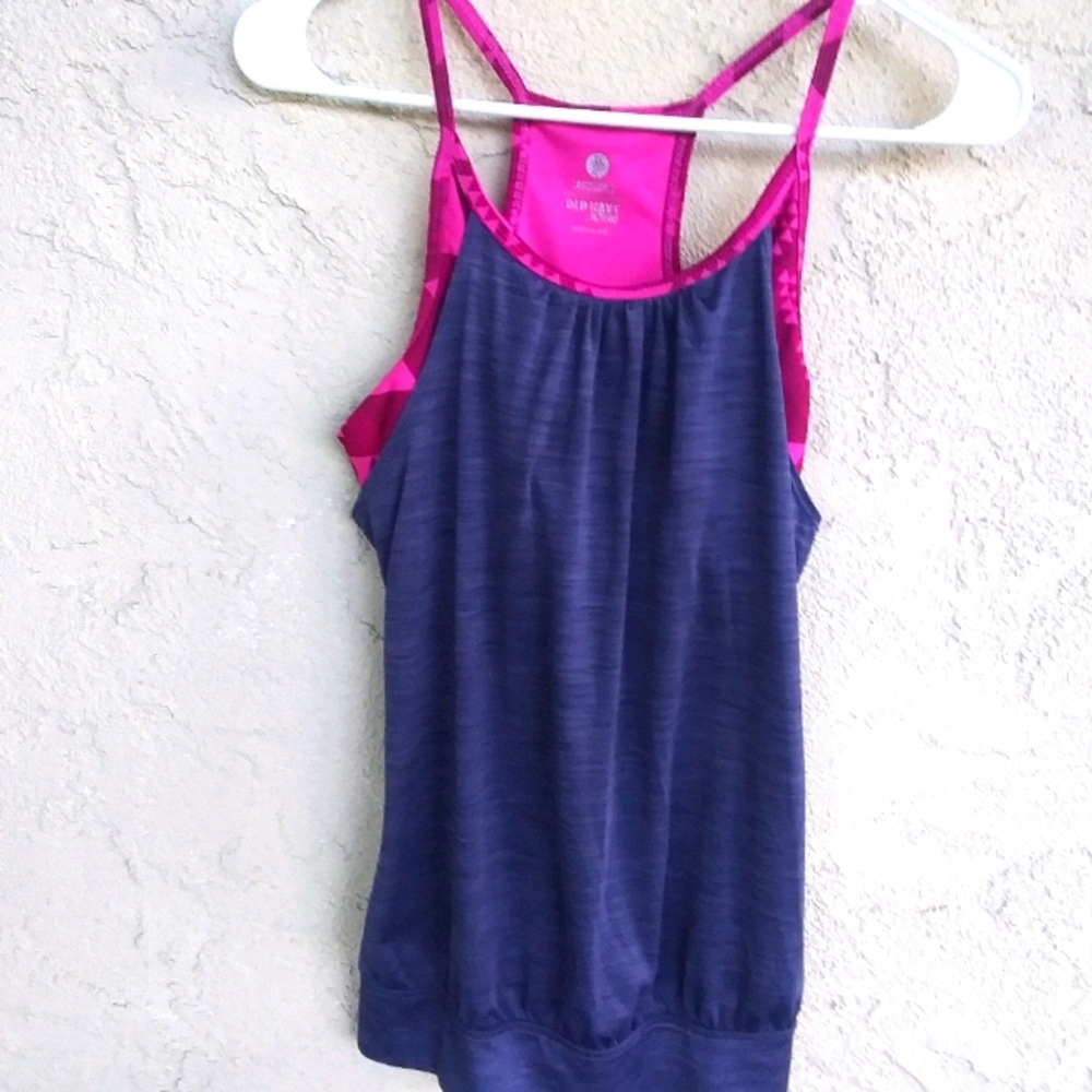 3 /$15 Old Navy built-in sports bra tank top